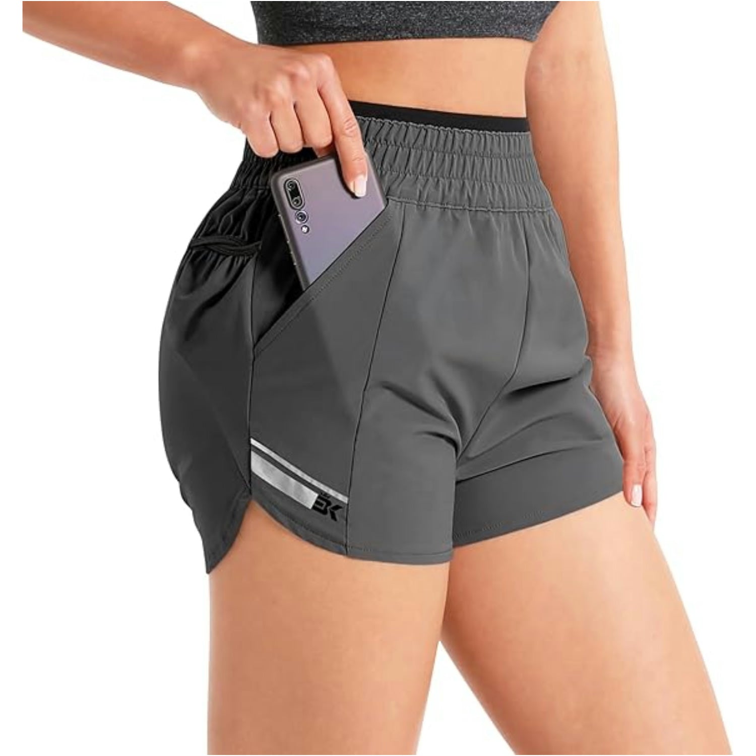 High Waisted Quick Dry Shorts