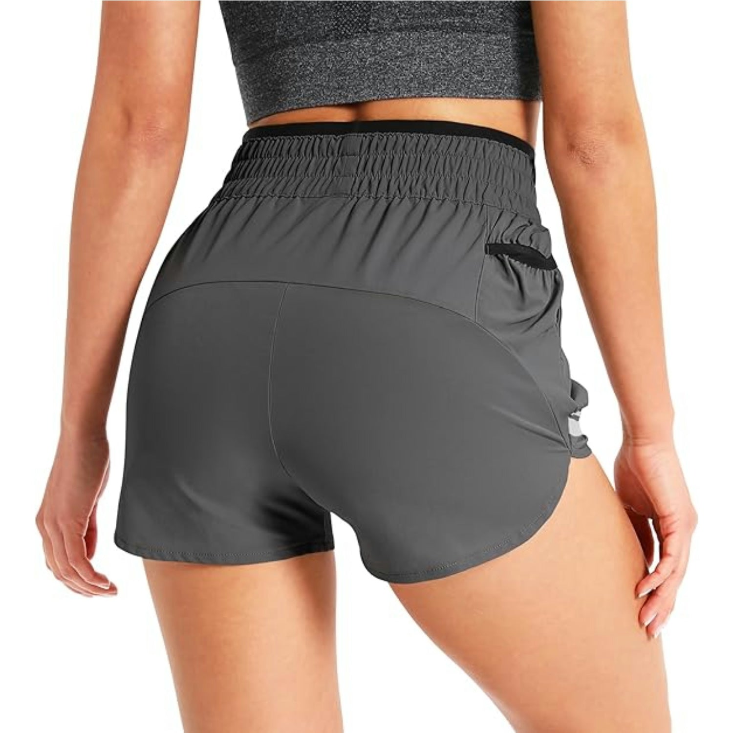 High Waisted Quick Dry Shorts