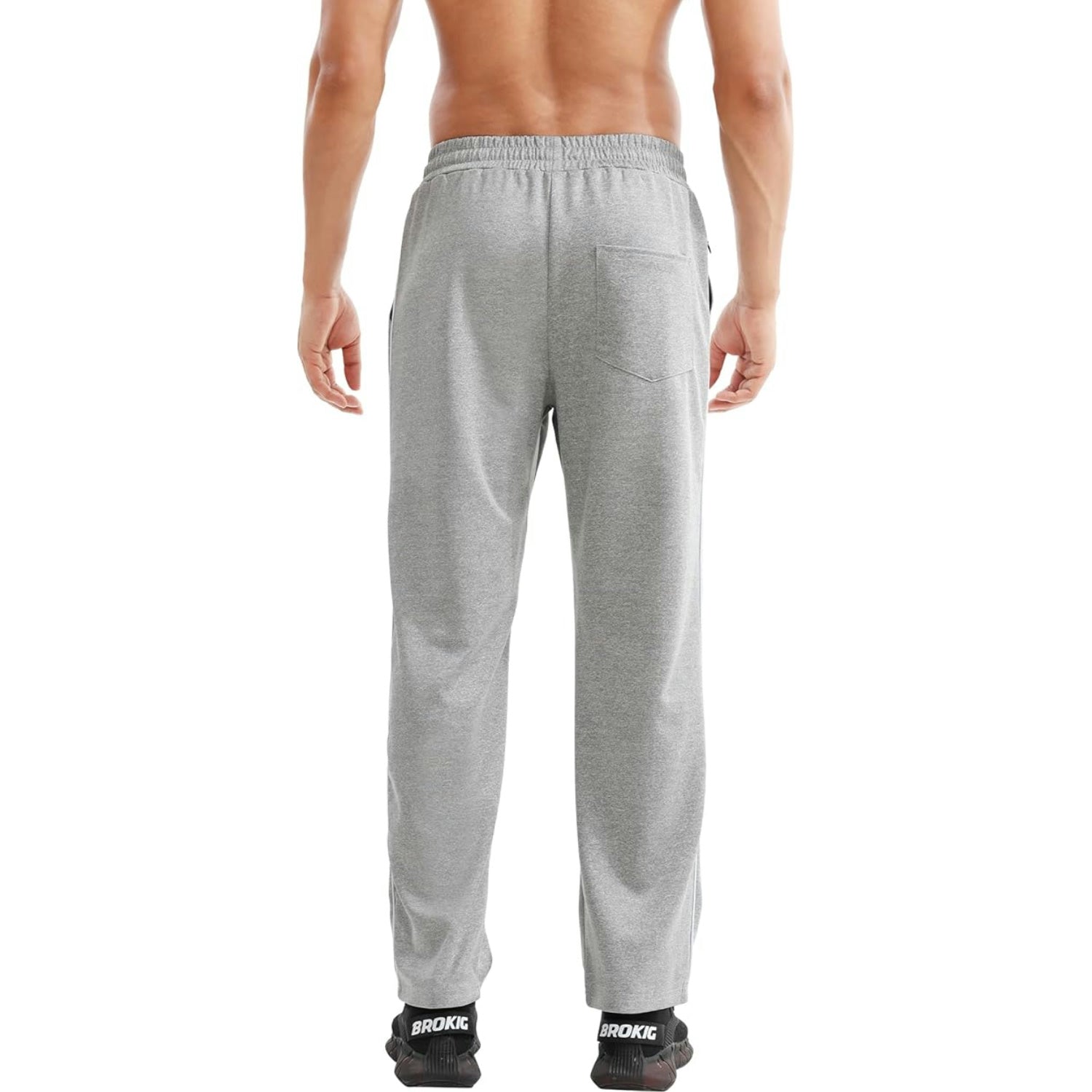 Open Bottom Loose Gerade Joggers