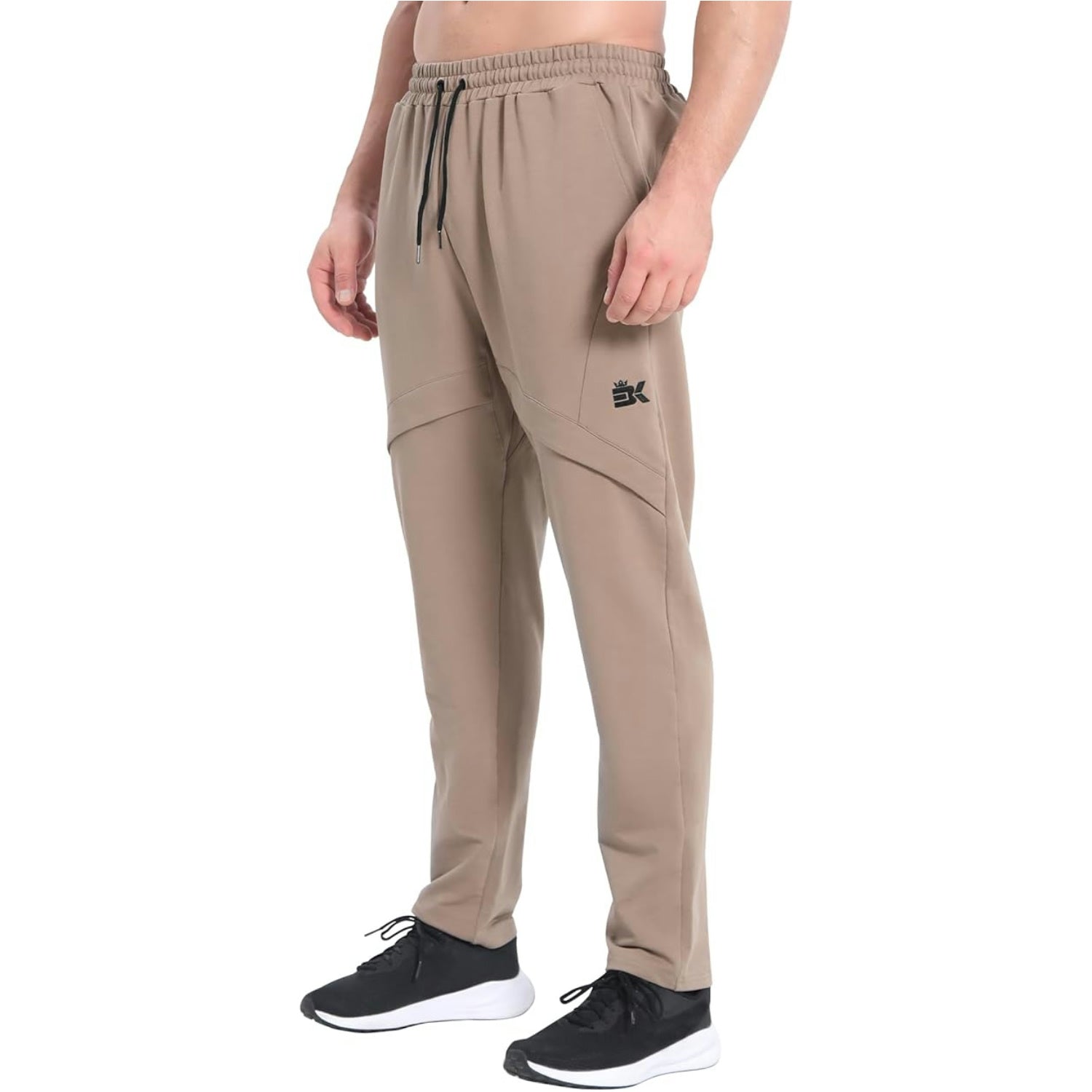 In mesh Cotton Drawstring Joggers