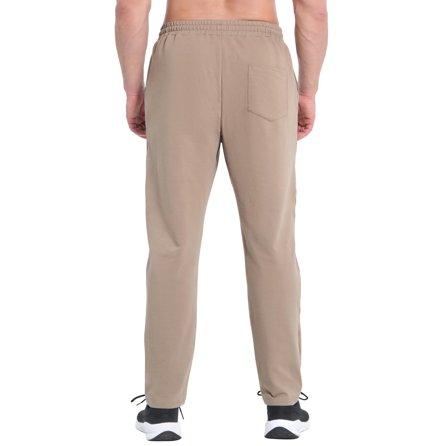 In mesh Cotton Drawstring Joggers