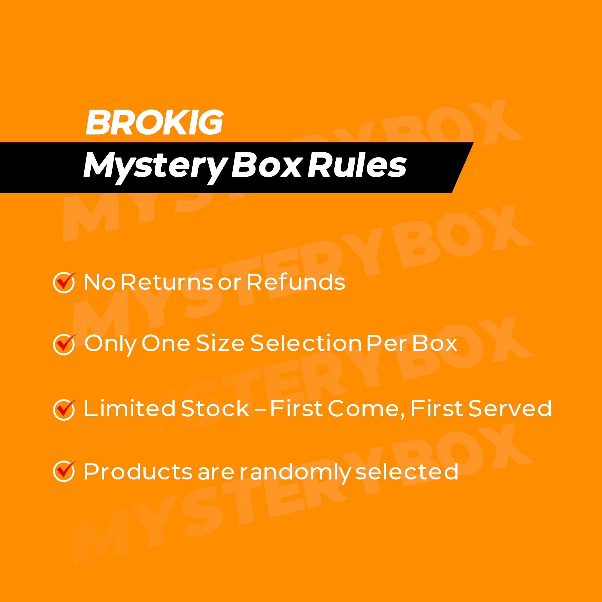 BROKIG MYSTERY BOX $139